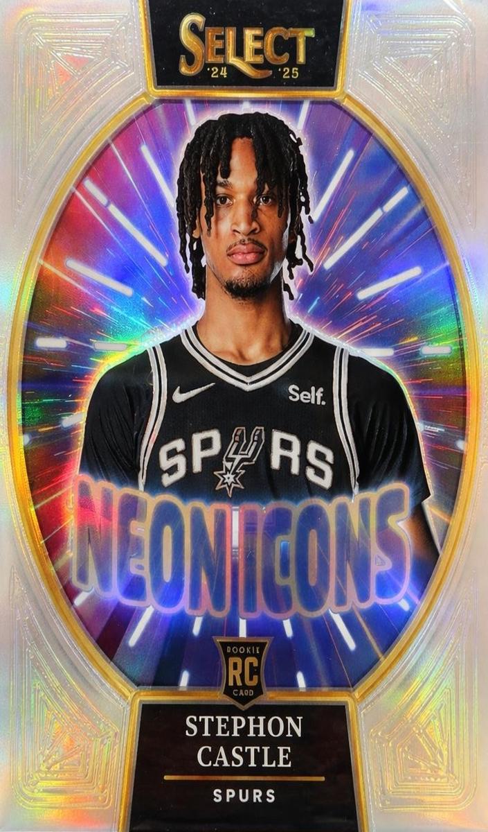 2024 Panini Select Basketball Silver Stephon Castle #3 PSA 10