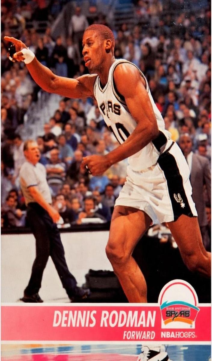 1994 Hoops Basketball Dennis Rodman #197
