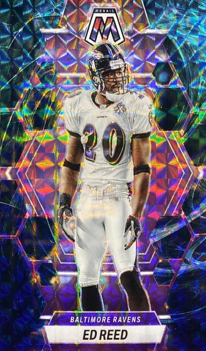 2023 Panini Mosaic Football Genesis Ed Reed #19