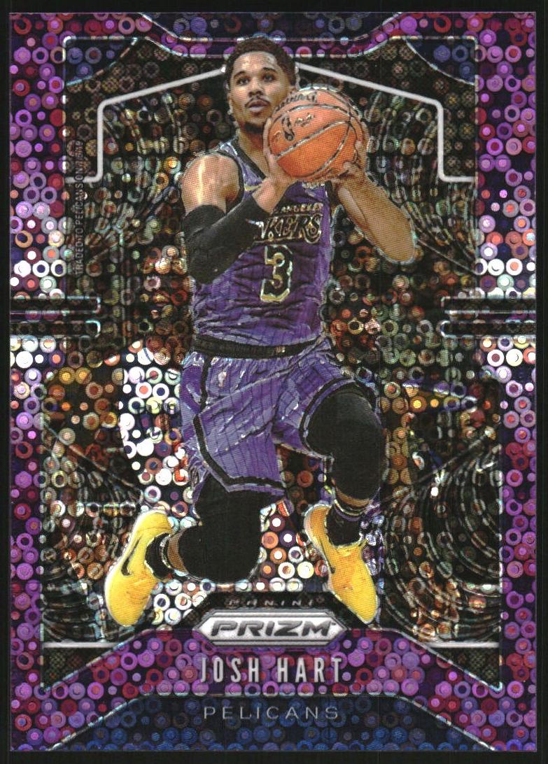 2019 Panini Prizm Basketball Fast Break Purple Josh Hart #240