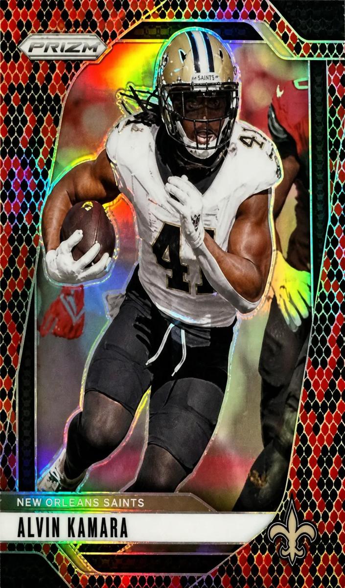 2024 Panini Prizm Football Snakeskin Alvin Kamara #204