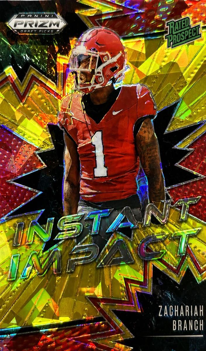 2025 Panini Prizm Draft Picks Football Zachariah Branch #II-ZBH