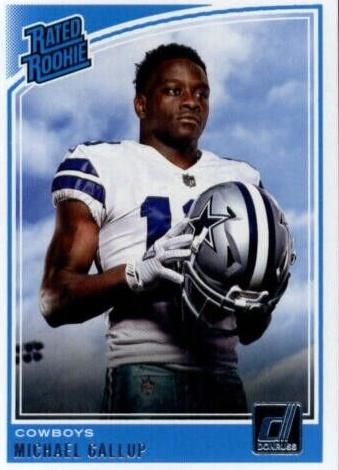 2018 Panini Donruss Football Michael Gallup #324