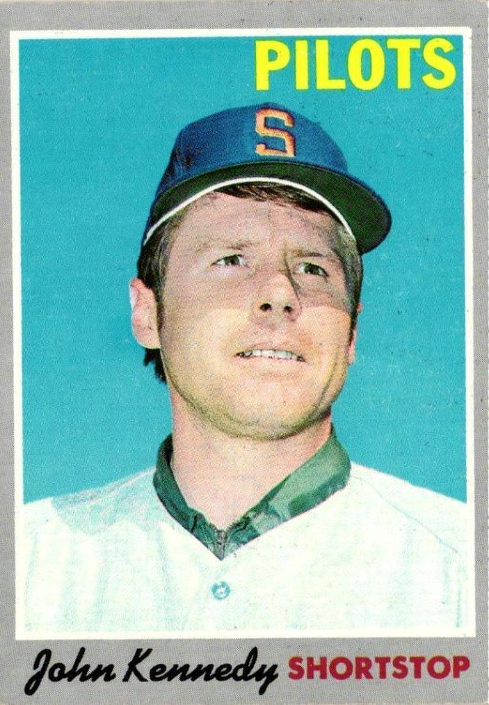 1970 Topps Baseball John Kennedy #53