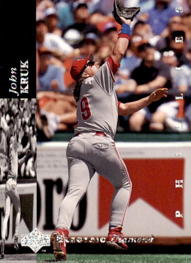 1994 Upper Deck Baseball Electric Diamond John Kruk #410