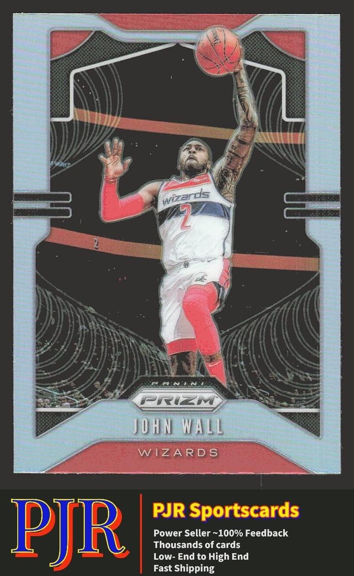 2019 Panini Prizm Basketball Silver Prizm John Wall #181 PSA 9