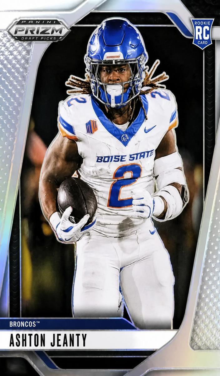 2025 Panini Prizm Draft Picks Football Silver Ashton Jeanty #13