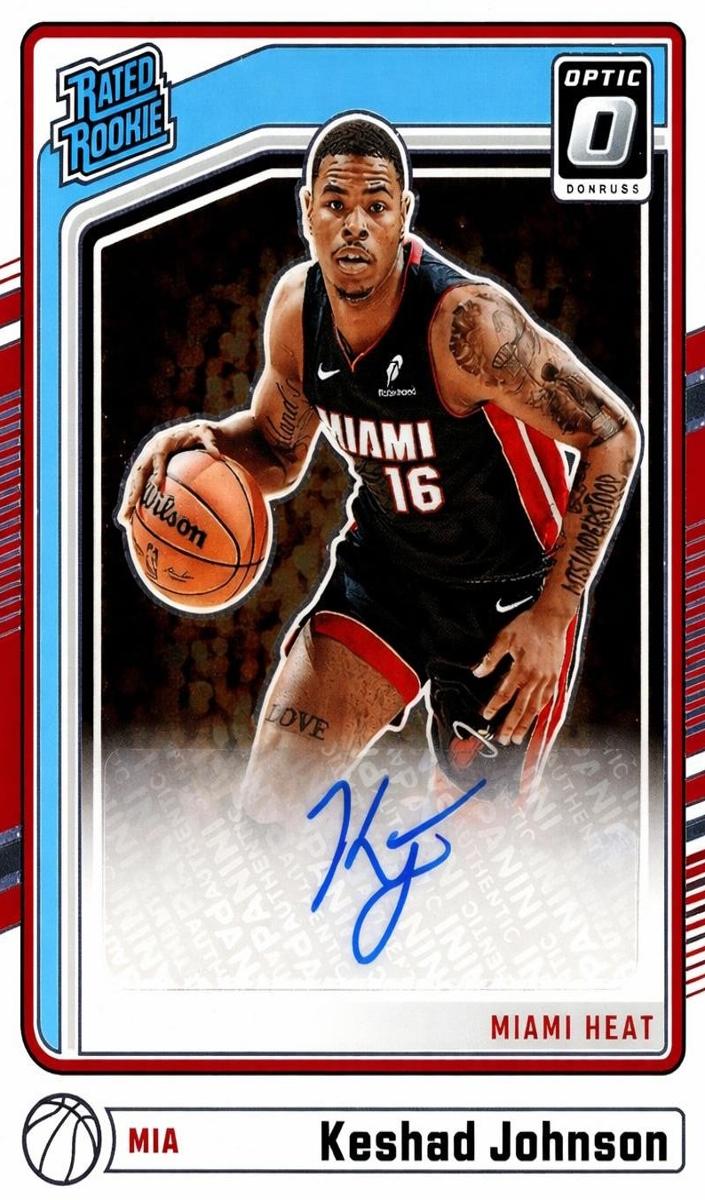 2024 Donruss Optic Basketball Keshad Johnson #326
