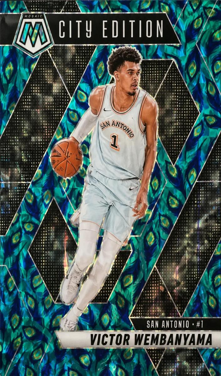 2024 Panini Mosaic Basketball Choice Peacock Victor Wembanyama #288