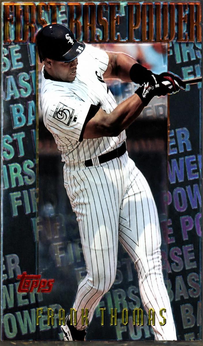 1996 Topps Baseball Frank Thomas #M21