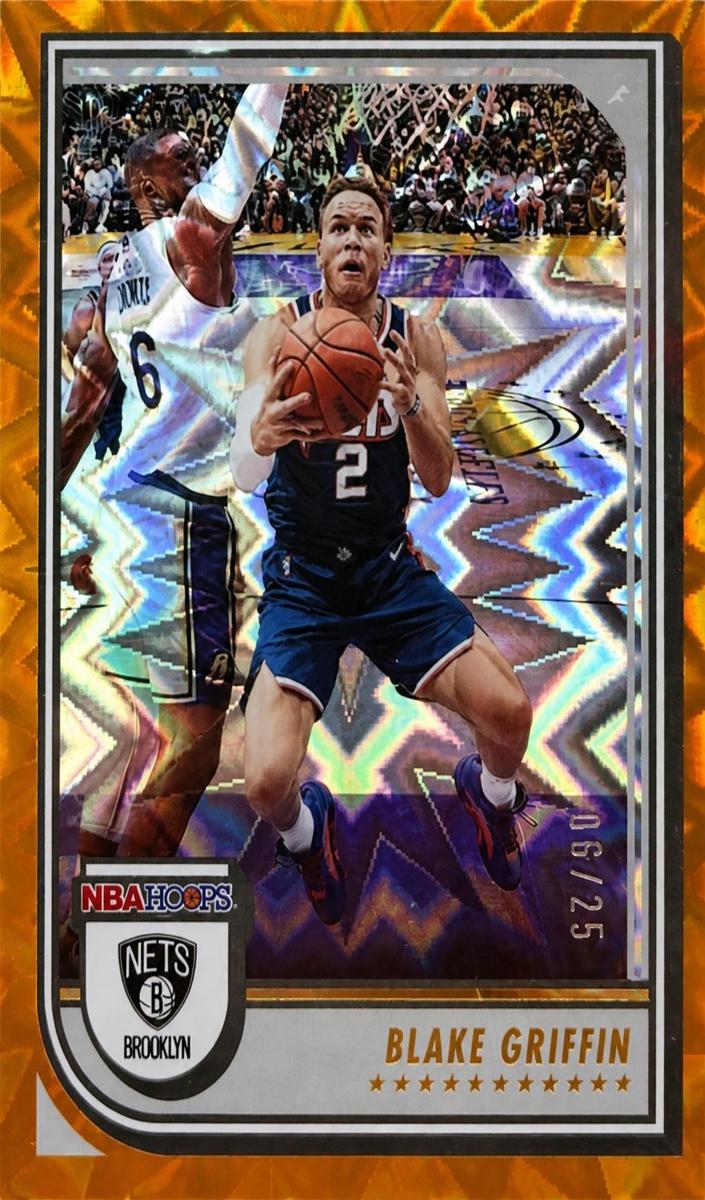 2022 Panini Hoops Basketball Orange Explosion Blake Griffin #13
