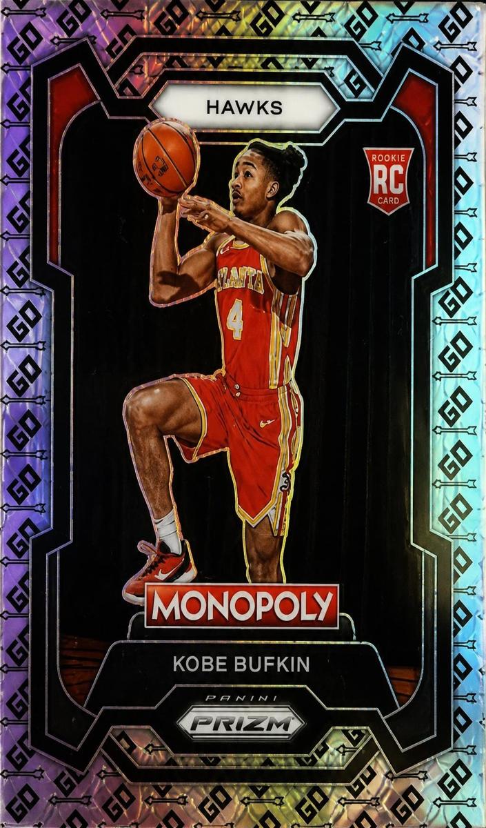 2023 Panini Prizm Monopoly Basketball Go Kobe Bufkin #6 PSA 9