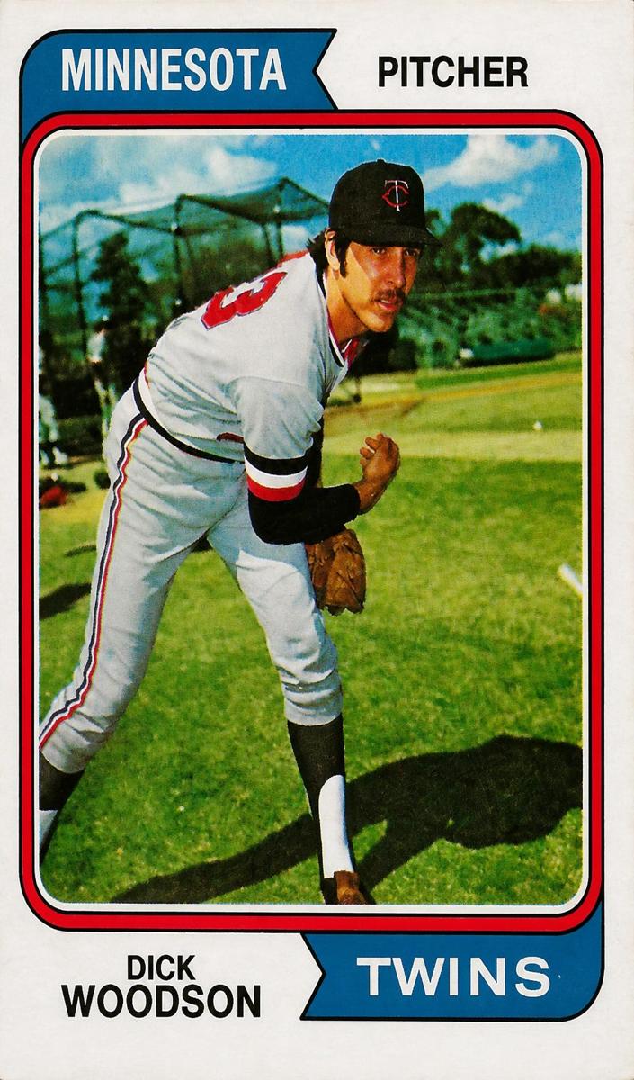 1974 O-Pee-Chee Baseball Dick Woodson #143