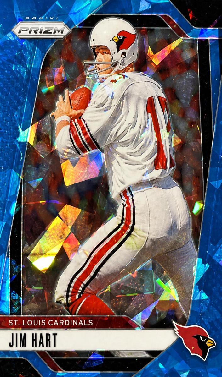 2024 Panini Prizm Football Blue Ice Jim Hart #9