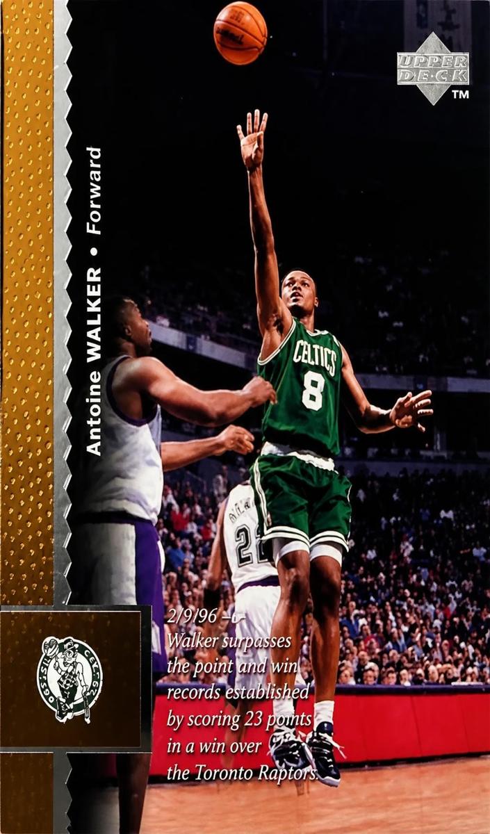 1996 Upper Deck Basketball Antoine Walker #187