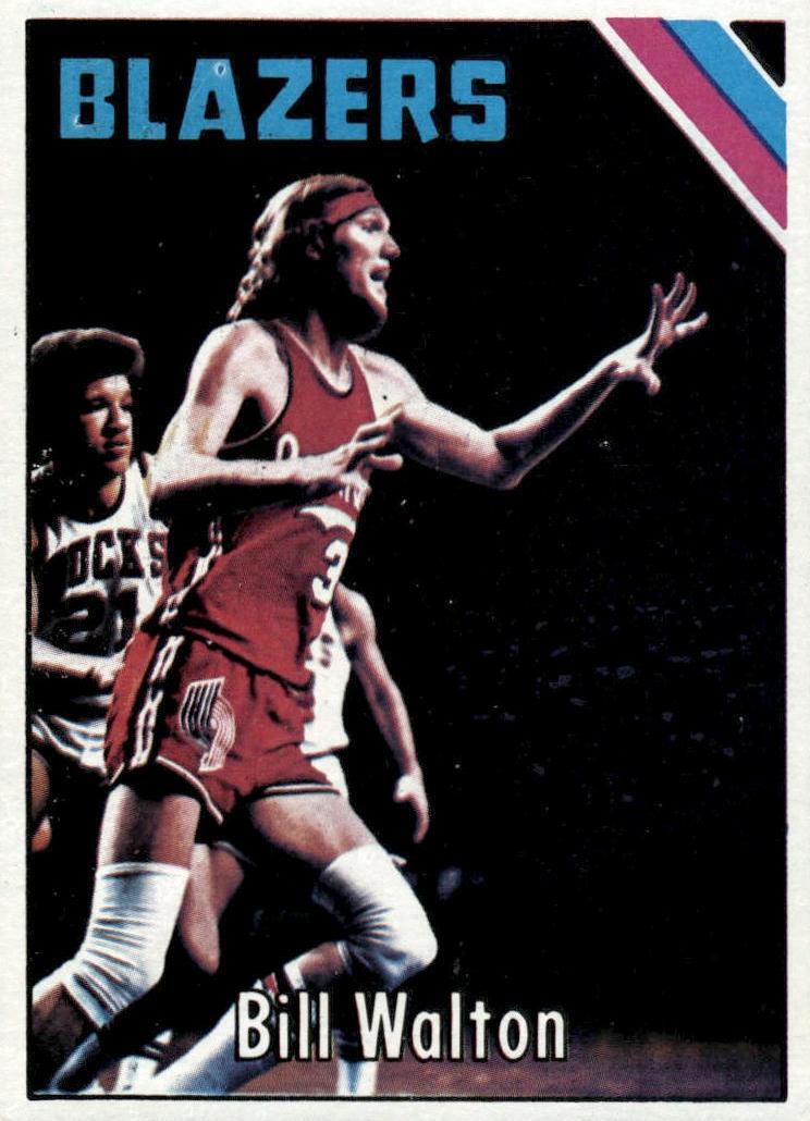 1975 Topps Basketball Bill Walton #77 PSA 7