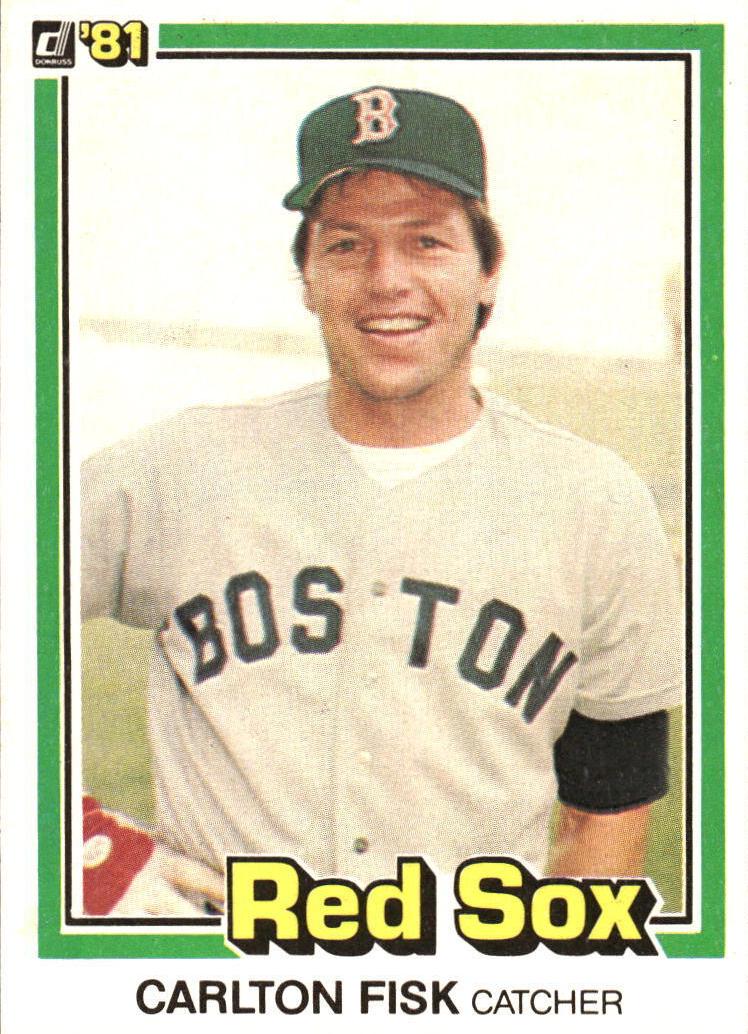 1981 Donruss Baseball Carlton Fisk #335 PSA 9