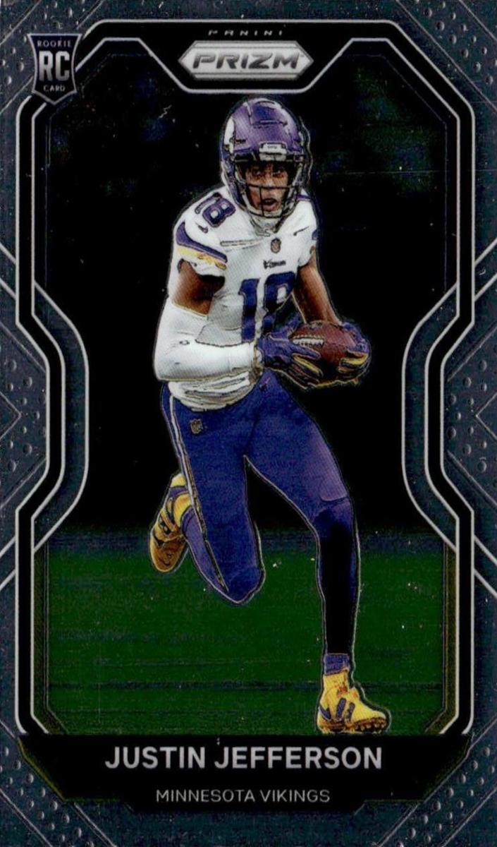 2020 Panini Prizm Football Justin Jefferson #398 RAW Ungraded