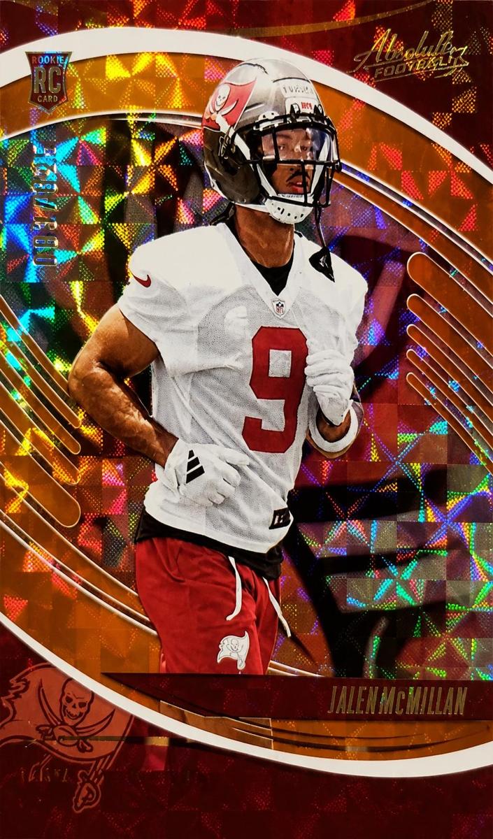 2025 Panini Absolute Football Orange Mosaic Emeka Egbuka #124