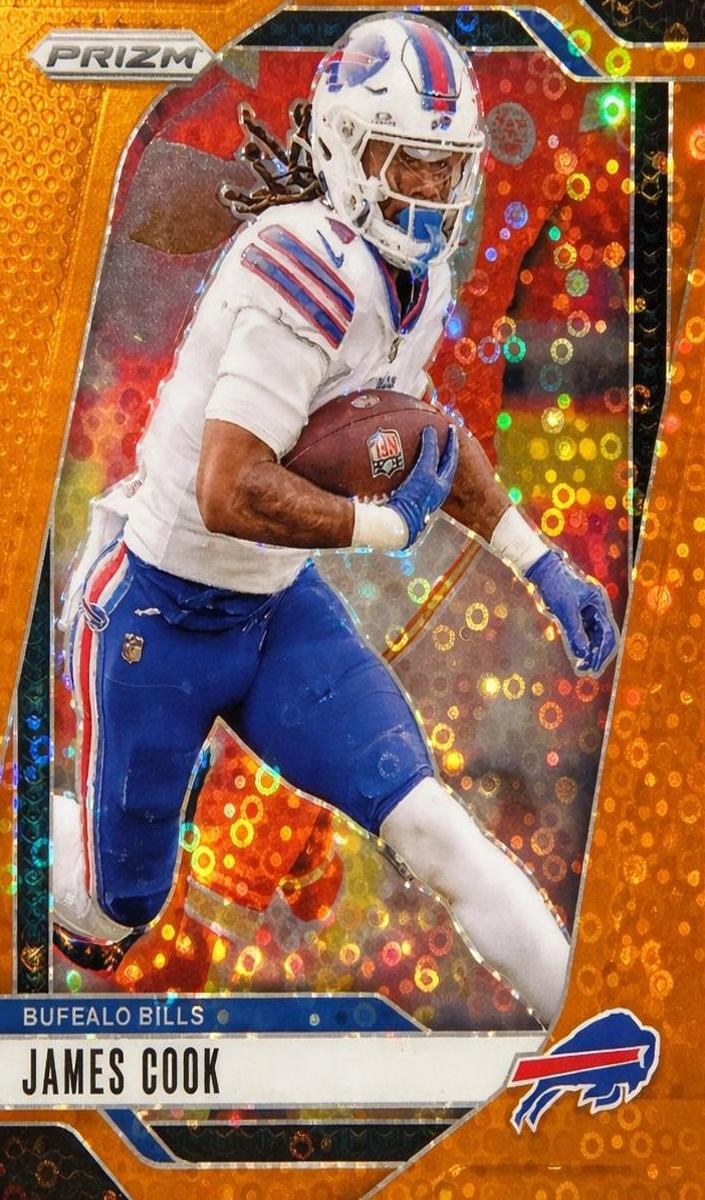 2024 Panini Prizm Football Disco James Cook #29