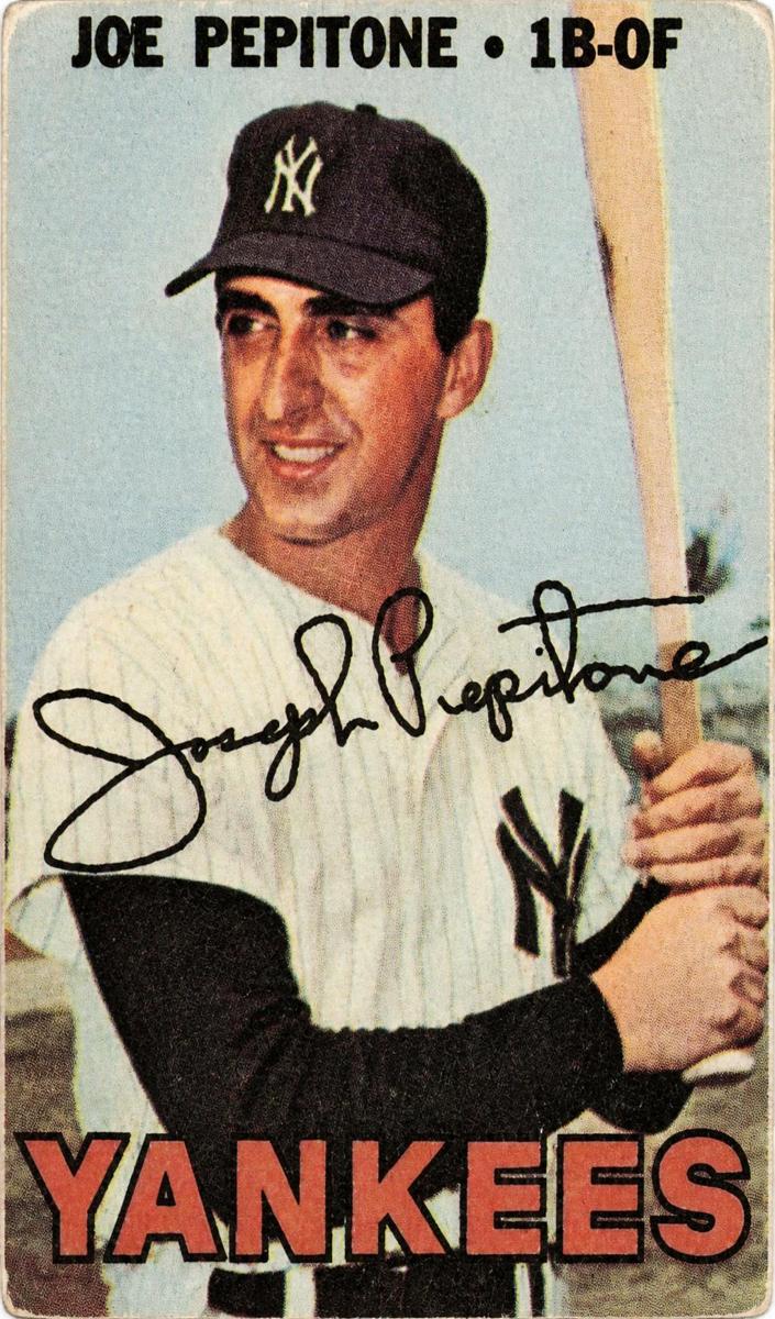 1967 Topps Venezuelan Baseball Joe Pepitone #209 SGC 1.5