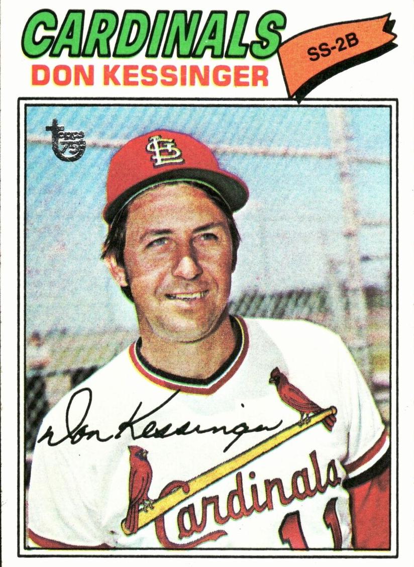 1977 Topps Baseball Don Kessinger #229 PSA 9