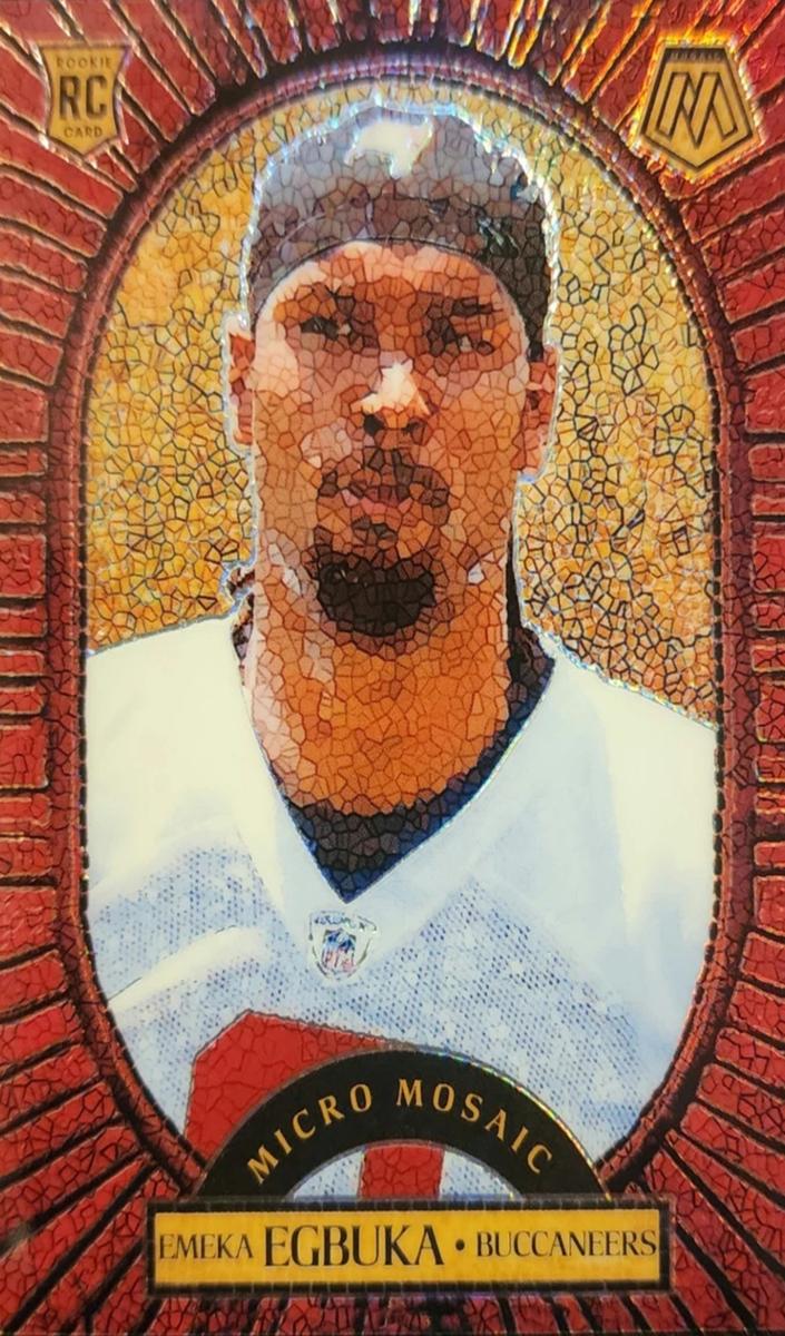 2025 Panini Mosaic Football Emeka Egbuka #2