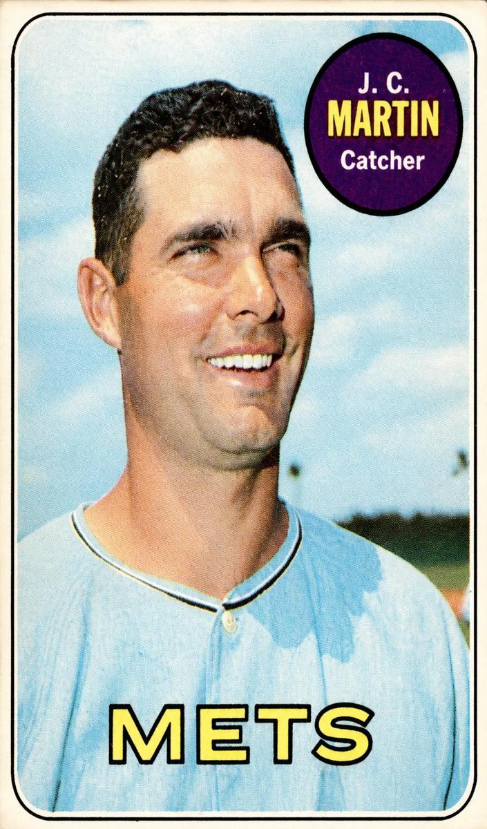 1969 O-Pee-Chee Baseball J.C. Martin #112
