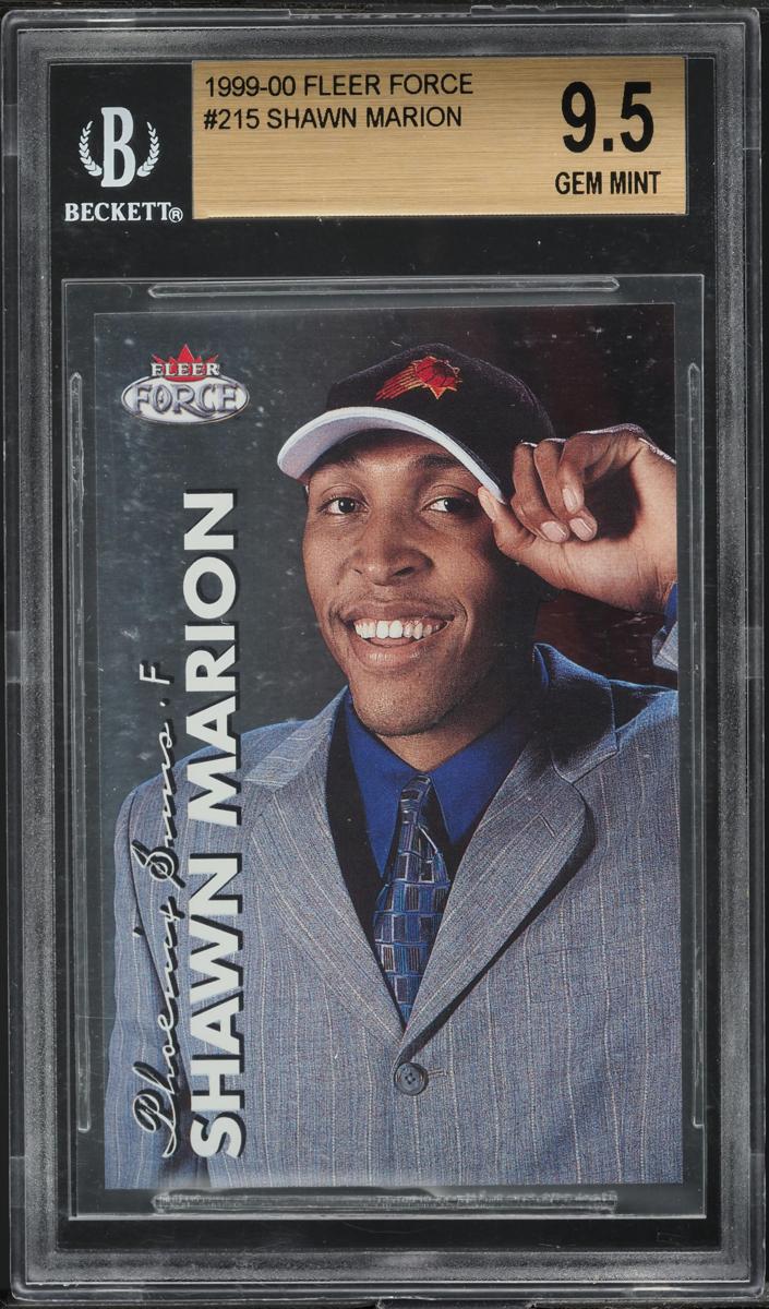 1999 Fleer Force Basketball Shawn Marion #215