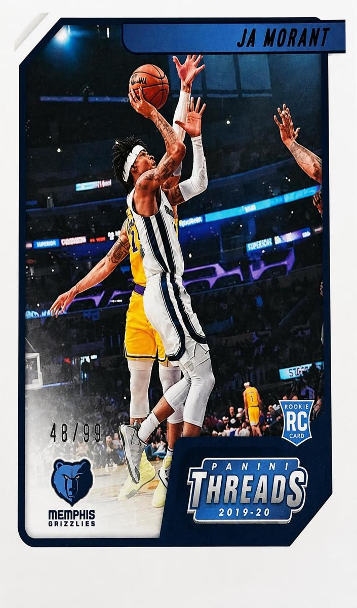 2019 Panini Chronicles Basketball Blue Ja Morant #84