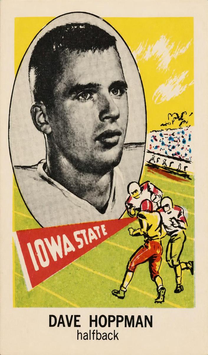 1961 NU-Cards Football Dave Hoppman #161