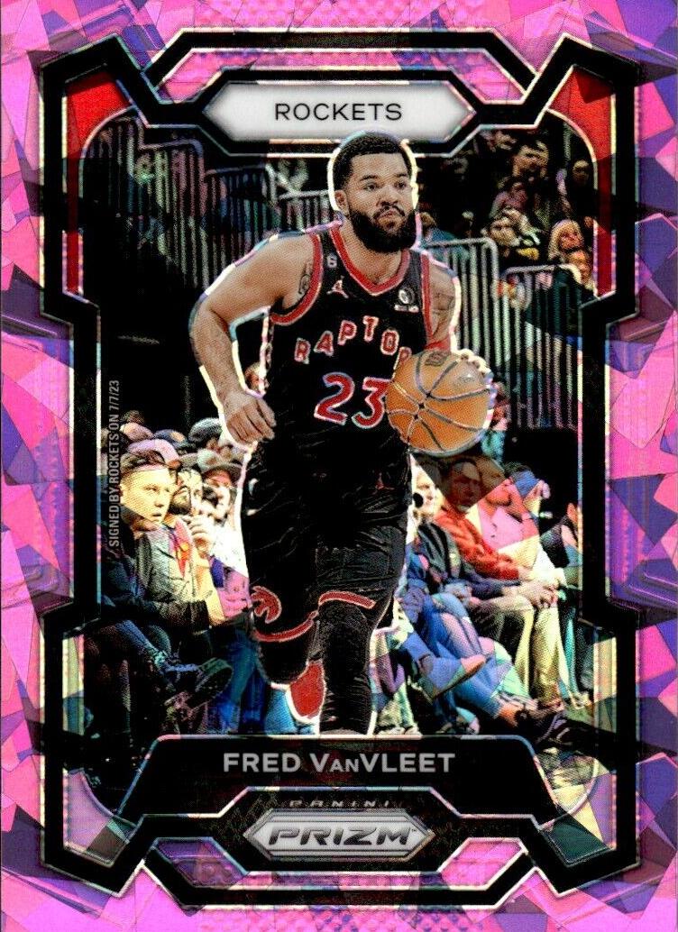 2023 Panini Prizm Basketball Pink Ice Fred VanVleet #97