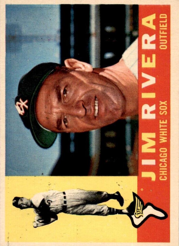 1960 Topps Baseball Jim Rivera #116