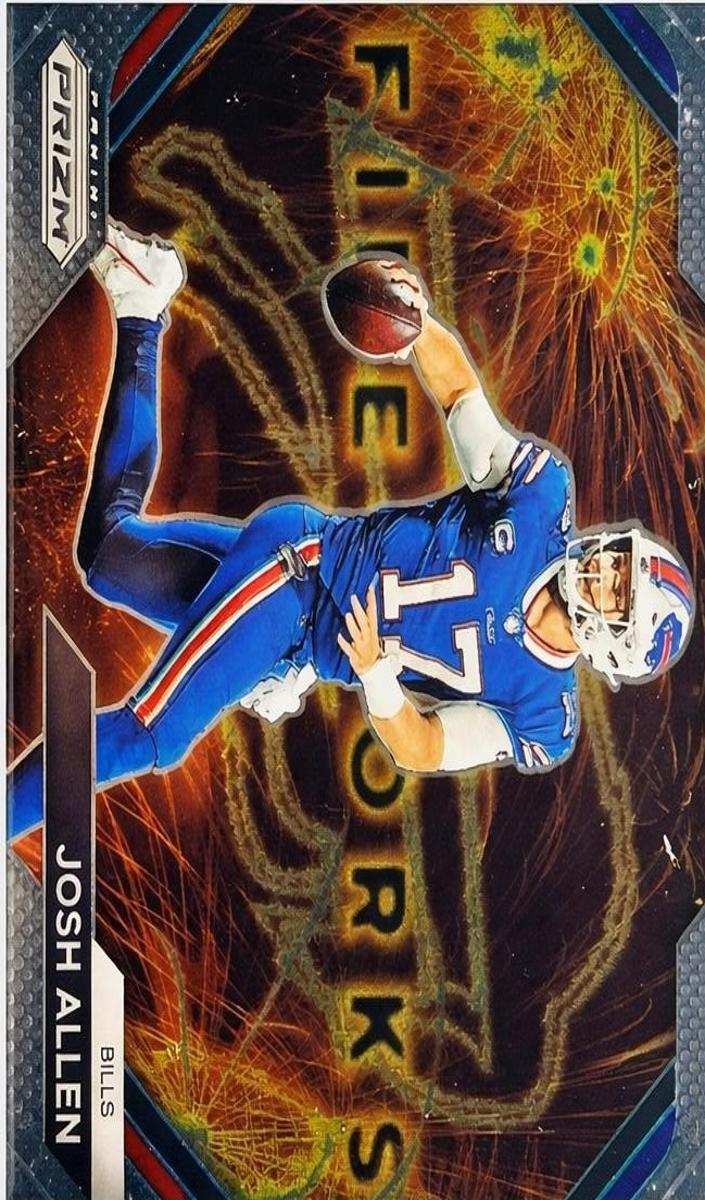 2023 Panini Prizm Football Silver Josh Allen #F-4