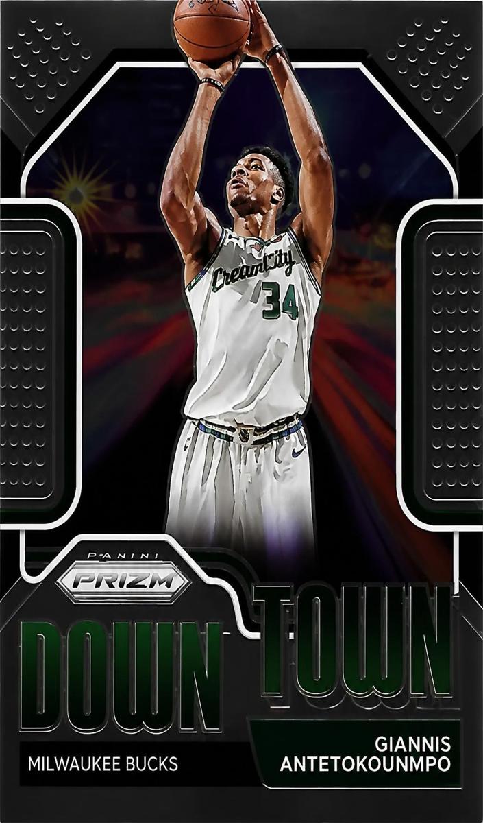 2020 Panini Prizm Basketball Giannis Antetokounmpo #19 PSA 7.5