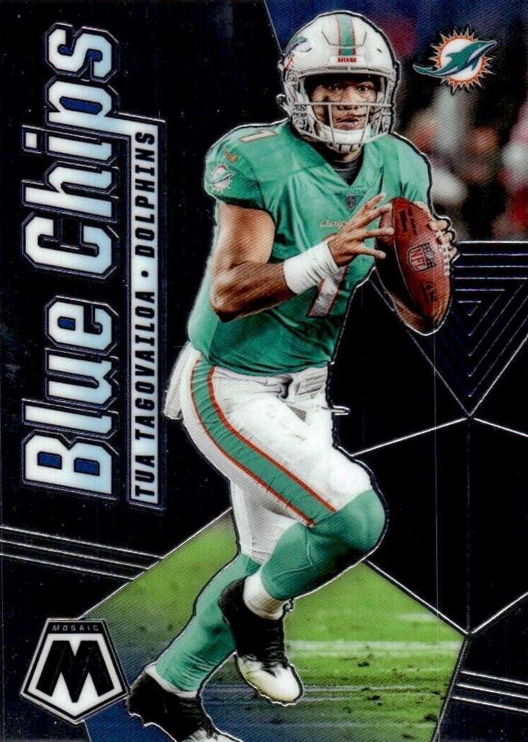 2020 Panini Mosaic Football Tua Tagovailoa #BC-15 PSA 9