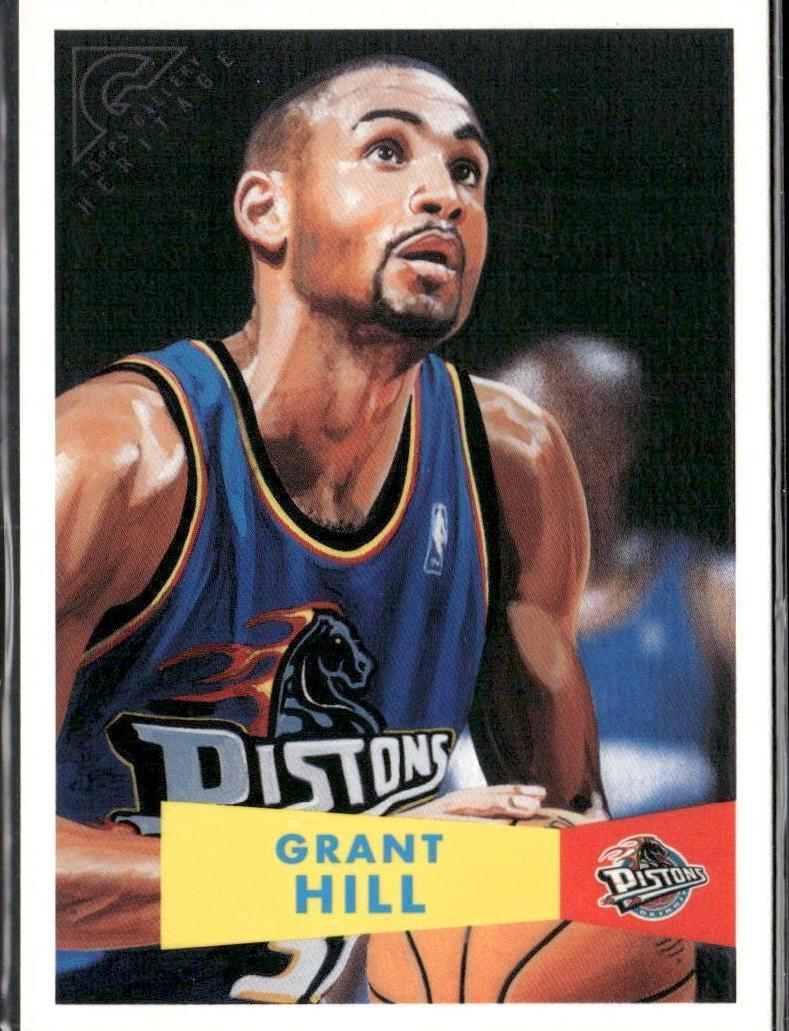 1999 Topps Gallery Basketball Grant Hill #TGH6