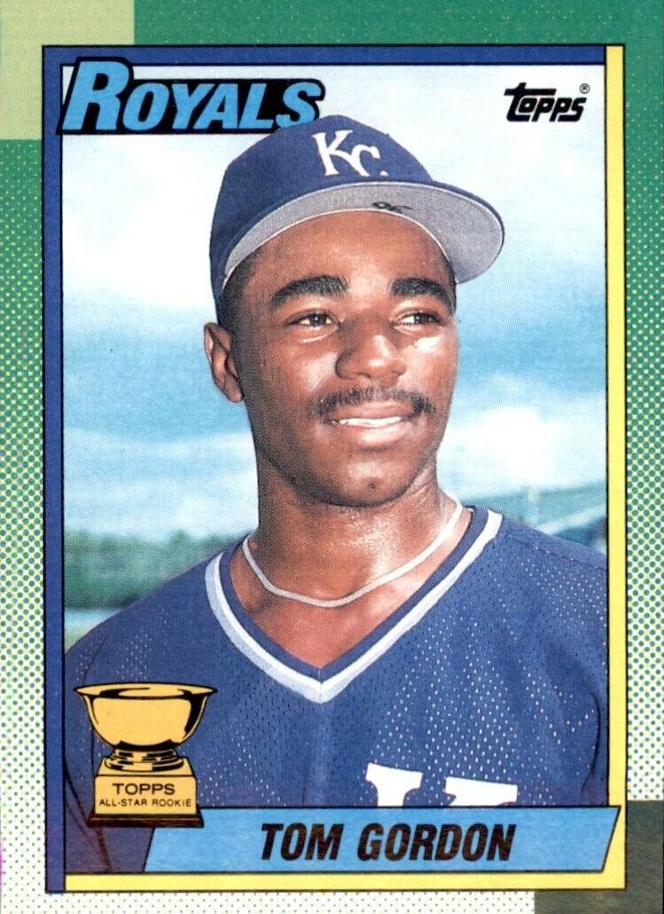 1990 Topps Baseball Tom Gordon #752