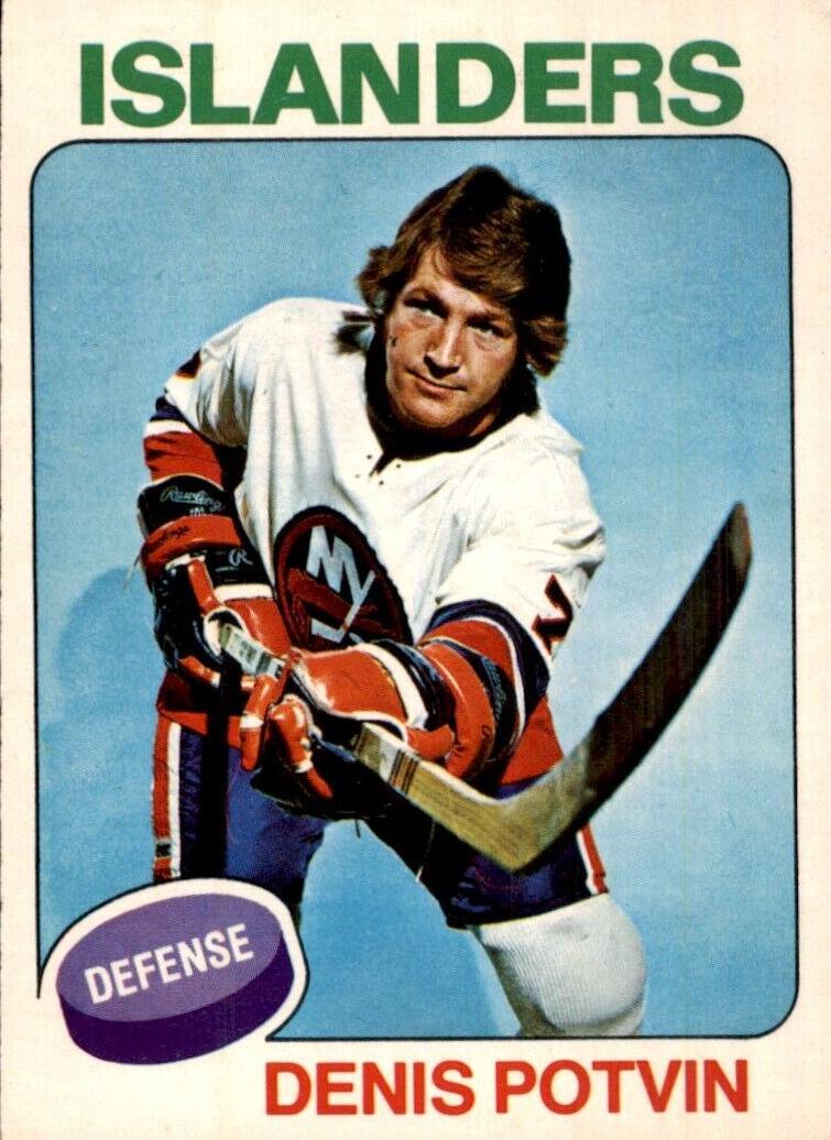 1975 O-Pee-Chee Hockey Denis Potvin #275 PSA 8
