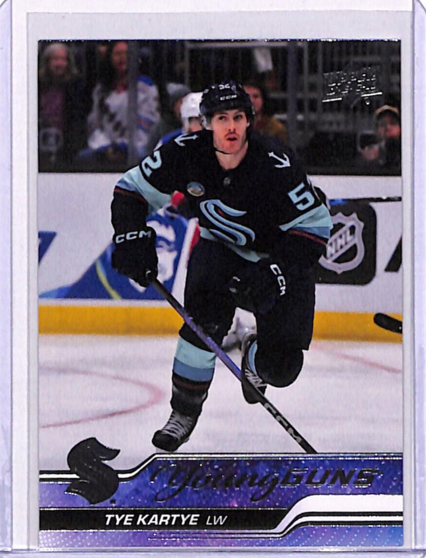2023 Upper Deck Hockey Tye Kartye #465 PSA 9