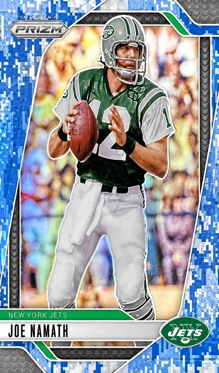 2024 Panini Prizm Football Navy Camo Joe Namath #228