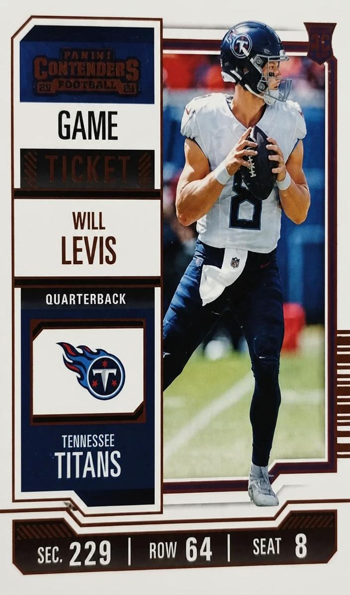2023 Panini Contenders Football Bronze Will Levis #97