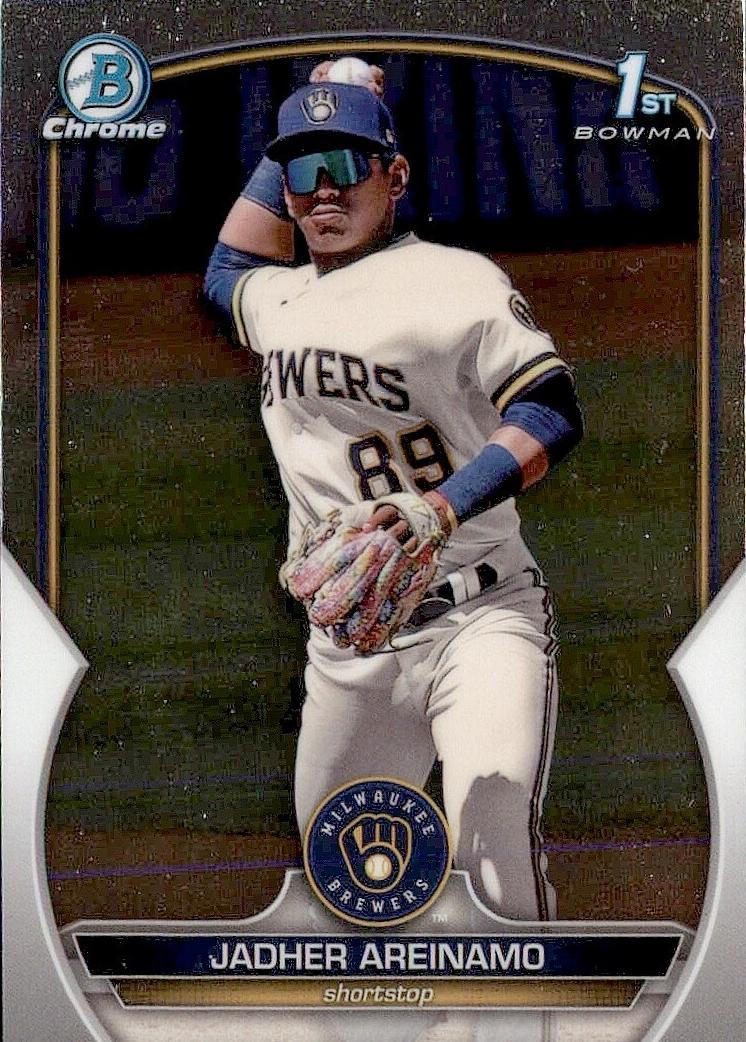2023 Bowman Chrome Prospects Baseball Jadher Areinamo #BCP-206 PSA 9