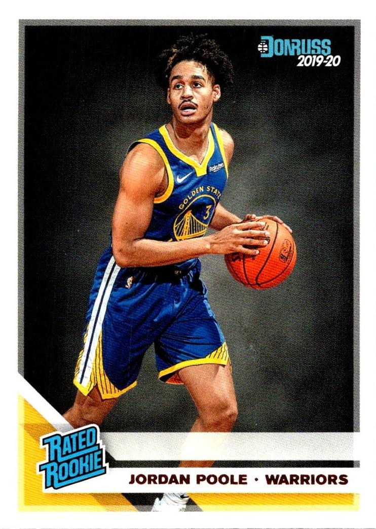 2019 Panini Donruss Basketball Jordan Poole #226 PSA 10