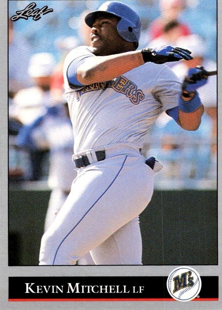1992 Leaf Baseball Kevin Mitchell #185