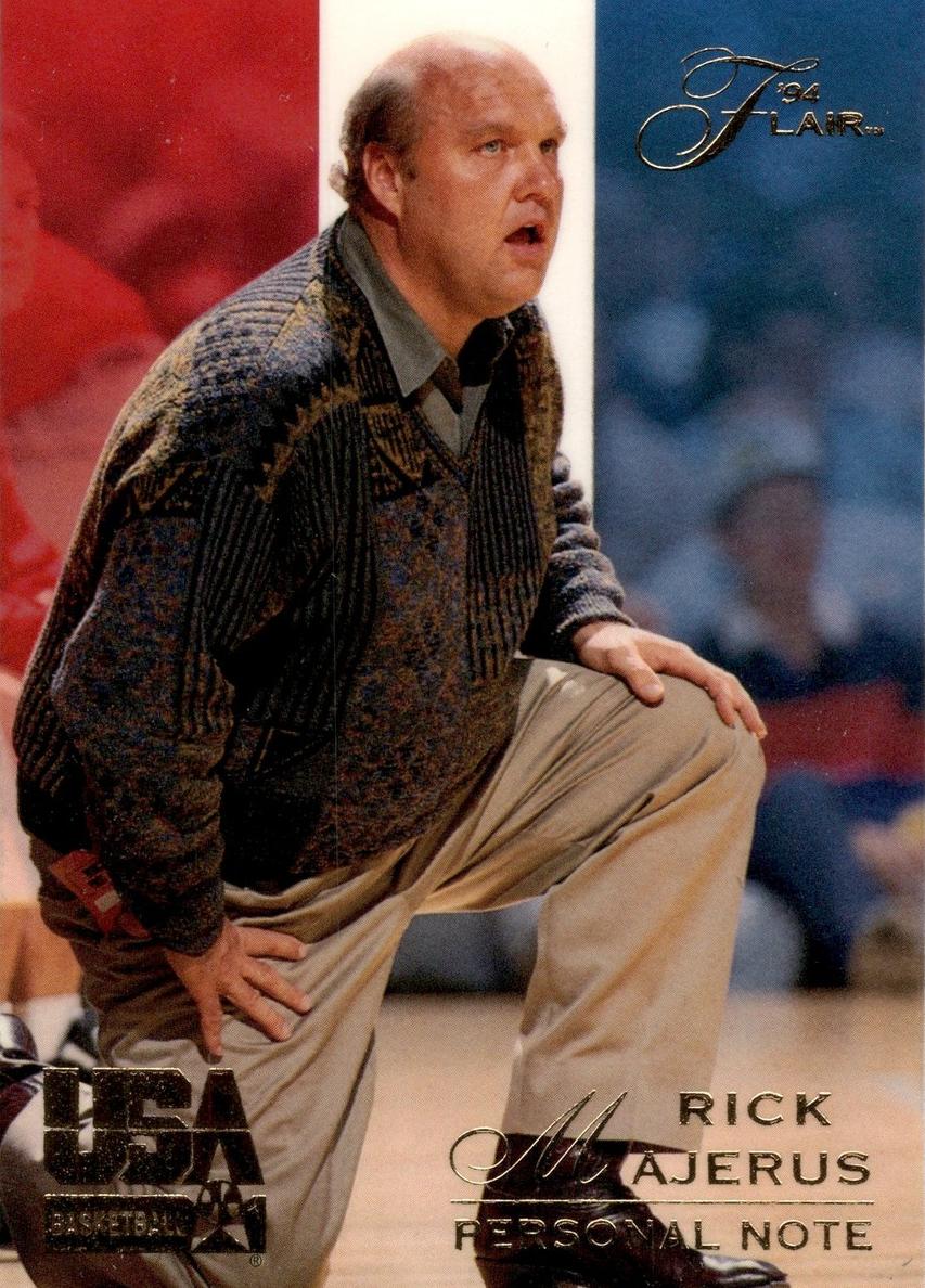 1994 Flair USA Basketball Rick Majerus #6