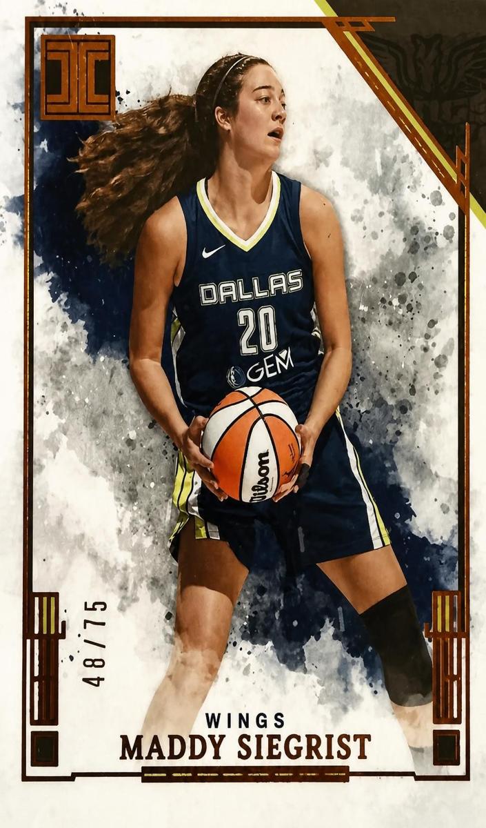 2025 Panini Impeccable WNBA Basketball Maddy Siegrist #2
