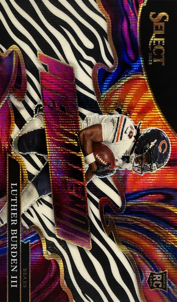 2025 Panini Select Football Zebra Luther Burden III #3