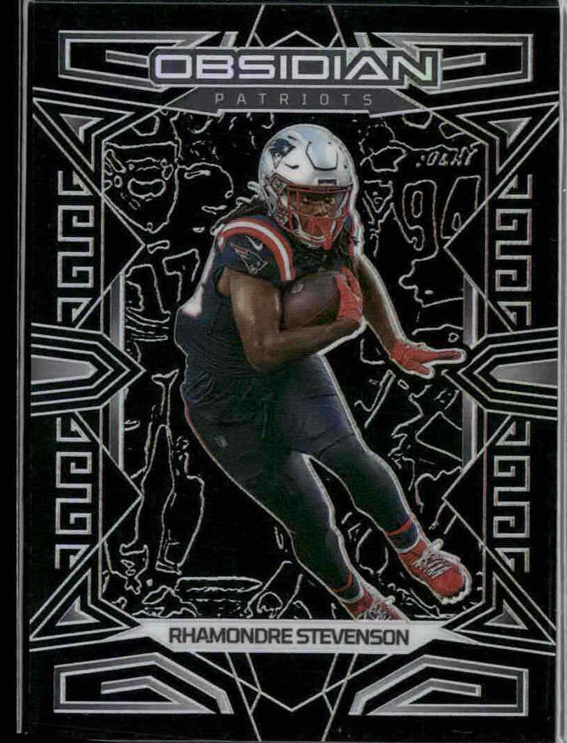 2023 Panini Obsidian Football Rhamondre Stevenson #68