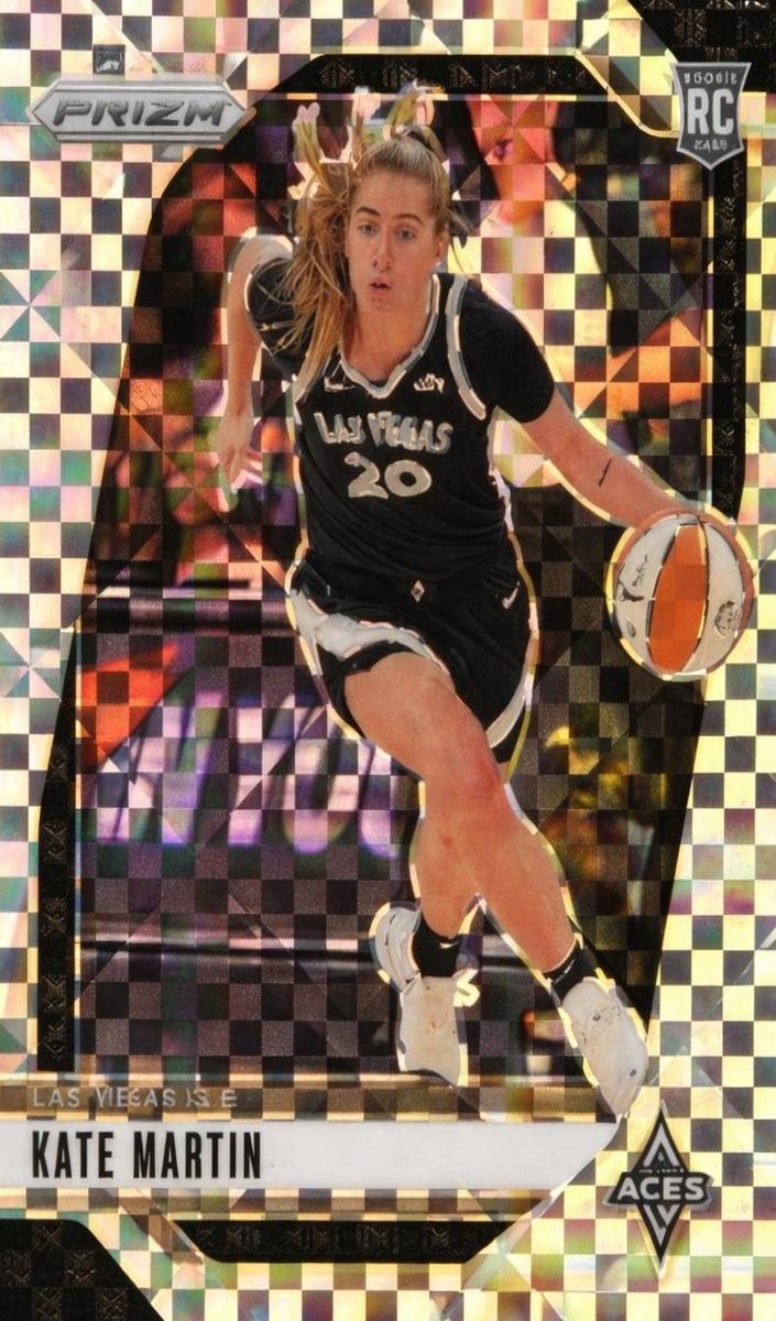 2024 Panini Prizm WNBA Basketball Checkerboard Kate Martin #126